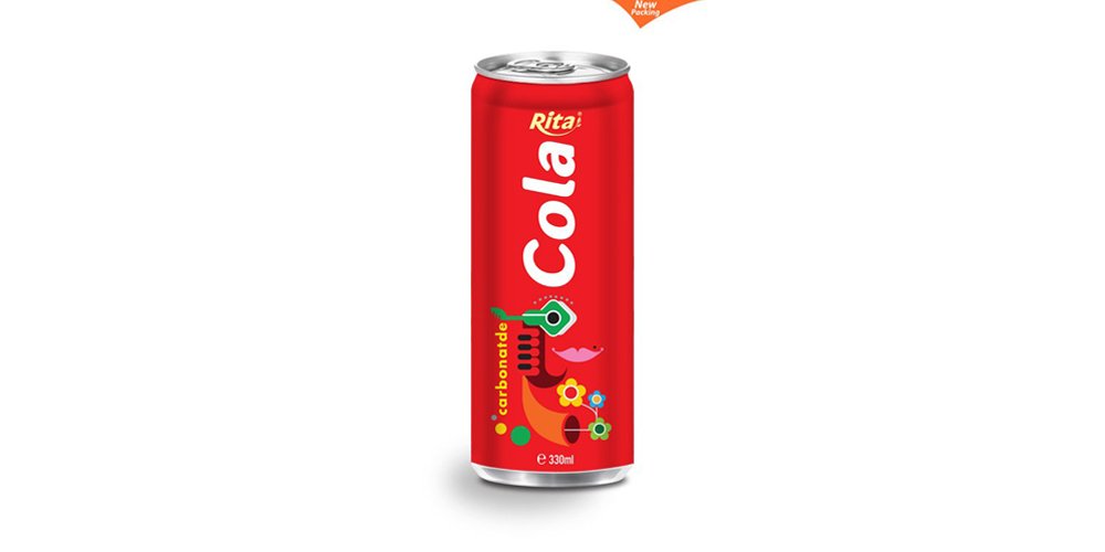 Carbonated Drink Cola Flavor 330ml Alu Can
